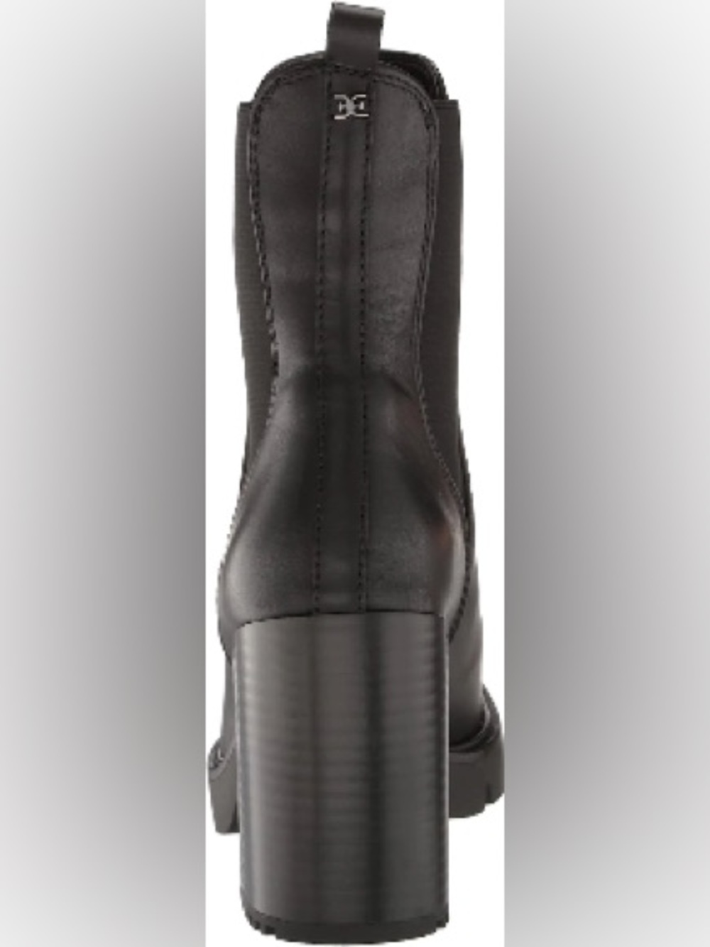 SAM EDELMAN ROLLINS BLACK LEATHER CHELSEA BOOTS 11 - Picture 5 of 12